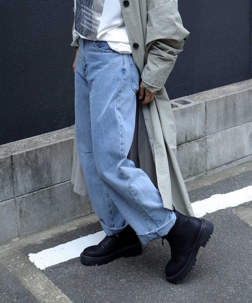 Bulue.（ブルー）の「【Bulue.】内ゴアショートブーツ（ブーツ・レディース・ブラック・36/37/38/39/40）」の15枚目の写真