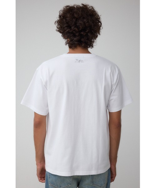 AZUL by moussy(アズールバイマウジー)の「モノクロームストリートTシャツ(Tシャツ/カットソー・メンズ・ホワイト系その他/ホワイト/ブラック/ブラック系その他・MEDIUM/LARGE)」の9枚目の写真