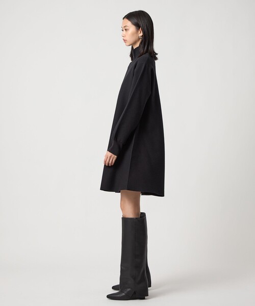 EMMEL REFINES(エメルリファインズ)の「<EMMEL REFINES>EM HWフロントジップ ミニワンピース(ワンピース・レディース・オフホワイト/ブラック・FREE)」の10枚目の写真