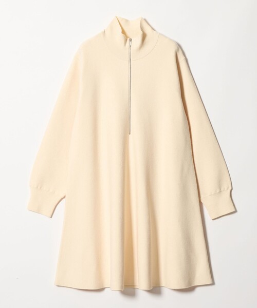 EMMEL REFINES(エメルリファインズ)の「<EMMEL REFINES>EM HWフロントジップ ミニワンピース(ワンピース・レディース・オフホワイト/ブラック・FREE)」の14枚目の写真