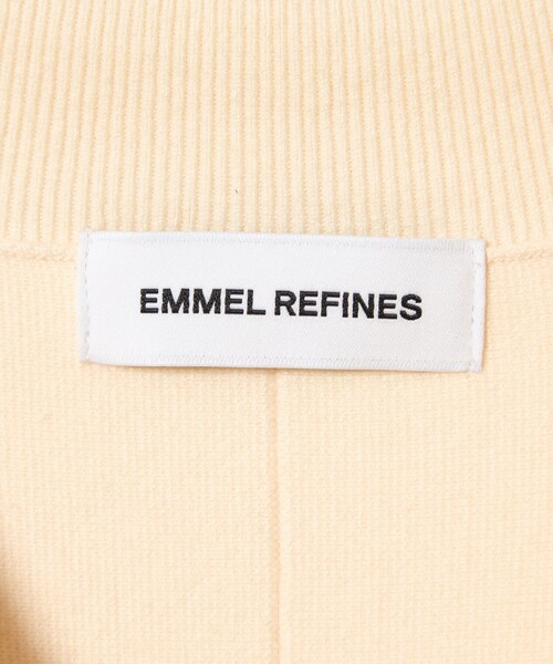 EMMEL REFINES(エメルリファインズ)の「<EMMEL REFINES>EM HWフロントジップ ミニワンピース(ワンピース・レディース・オフホワイト/ブラック・FREE)」の21枚目の写真