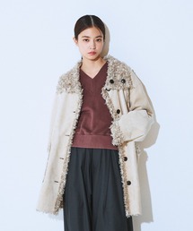 JEANASIS(ジーナシス)のリバーシブルムートンファーコート/579108(ムートンコート)