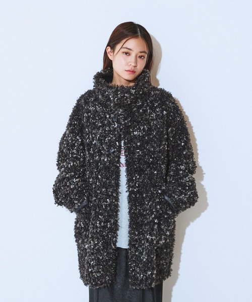 セール】リバーシブルムートンファーコート/579108（ムートンコート