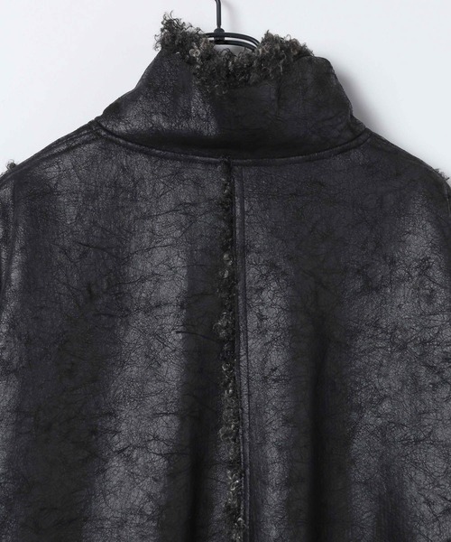 JEANASIS（ジーナシス）の「リバーシブルムートンファーコート/579108（ムートンコート・レディース・ブラック系その他/ホワイト系その他/ブラウン系その他・FREE）」の16枚目の写真