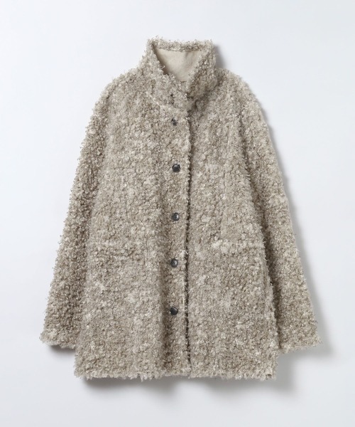 JEANASIS（ジーナシス）の「リバーシブルムートンファーコート/579108（ムートンコート・レディース・ブラック系その他/ホワイト系その他/ブラウン系その他・FREE）」の17枚目の写真