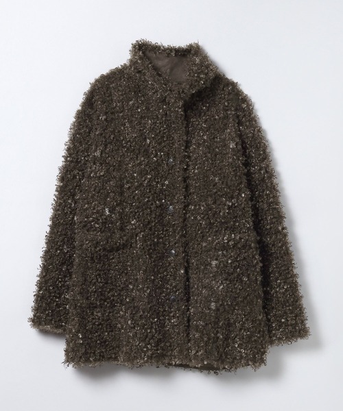 JEANASIS（ジーナシス）の「リバーシブルムートンファーコート/579108（ムートンコート・レディース・ブラック系その他/ホワイト系その他/ブラウン系その他・FREE）」の22枚目の写真