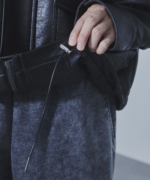 セール】【SLICK/スリック】Synthetic Leather A2 Flight Jacket