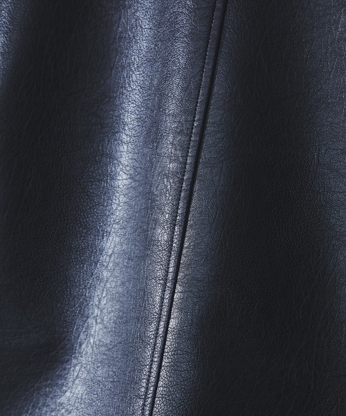 SLICK(スリック)の「【SLICK/スリック】Synthetic Leather A2 Flight Jacket/シンセティックレザーA2フライトジャケット/ ミリタリージャケット(ミリタリージャケット・メンズ・ブラウン/ブラック・1/2/3)」の22枚目の写真