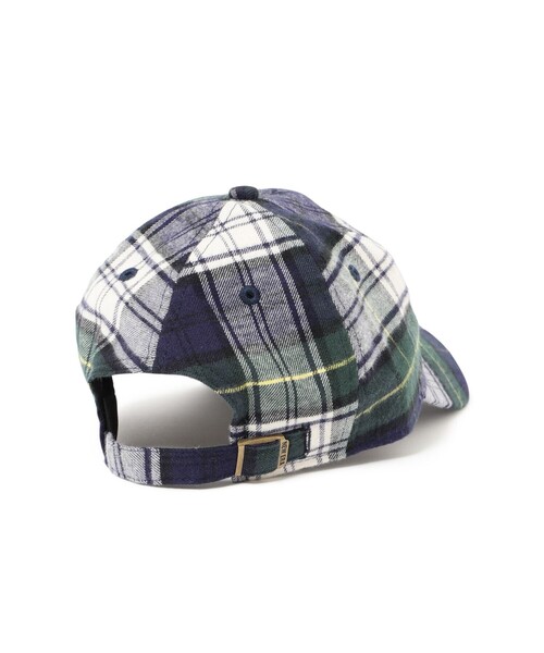 NEW ERA（ニューエラ）の「【別注】NEW ERA / チェック 940 Easy Snap（キャップ・レディース・ネイビー/グリーン/ブラック・ONE SIZE）」の7枚目の写真