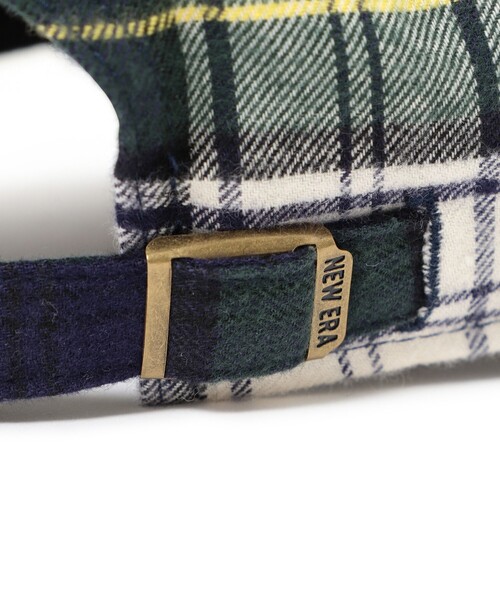 NEW ERA（ニューエラ）の「【別注】NEW ERA / チェック 940 Easy Snap（キャップ・レディース・ネイビー/グリーン/ブラック・ONE SIZE）」の8枚目の写真