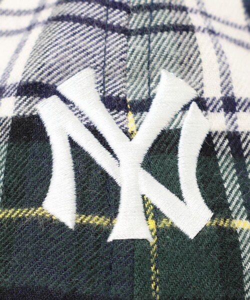 NEW ERA（ニューエラ）の「【別注】NEW ERA / チェック 940 Easy Snap（キャップ・レディース・ネイビー/グリーン/ブラック・ONE SIZE）」の10枚目の写真