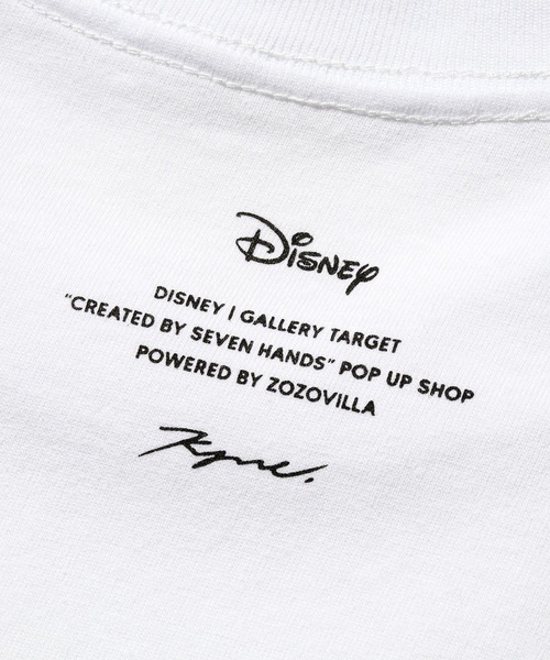 Disney(ディズニー)の「Mickey Mouse / T-shirt Designed by KYNE(Tシャツ/カットソー・メンズ・ホワイト/ブラック・XX-LARGE/X-LARGE/LARGE/MEDIUM)」の5枚目の写真