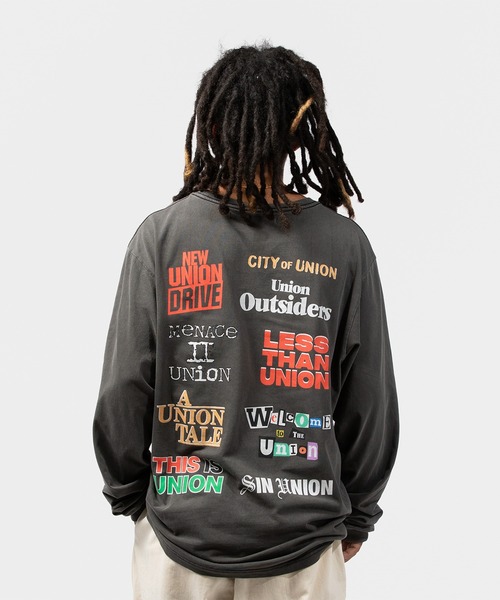 UNION（UNION TOKYO）（ユニオン）の「UNION TOKYO UNION FILMS LS TEE ユニオントーキョー ロンT（Tシャツ/カットソー・メンズ・ホワイト/ブラック・X-LARGE/LARGE/MEDIUM/SMALL/XX-LARGE）」の2枚目の写真
