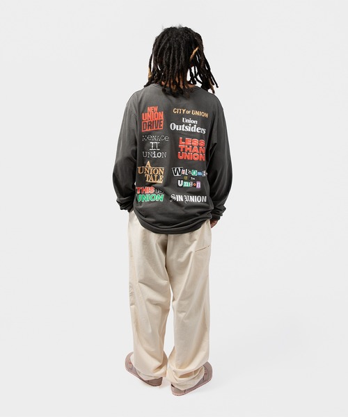 UNION（UNION TOKYO）（ユニオン）の「UNION TOKYO UNION FILMS LS TEE ユニオントーキョー ロンT（Tシャツ/カットソー・メンズ・ホワイト/ブラック・X-LARGE/LARGE/MEDIUM/SMALL/XX-LARGE）」の5枚目の写真