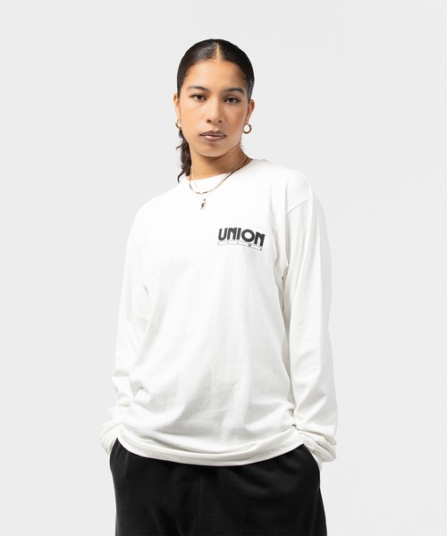 UNION（UNION TOKYO）（ユニオン）の「UNION TOKYO UNION FILMS LS TEE ユニオントーキョー ロンT（Tシャツ/カットソー・メンズ・ホワイト/ブラック・X-LARGE/LARGE/MEDIUM/SMALL/XX-LARGE）」の6枚目の写真