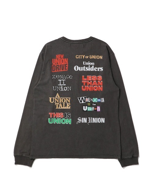 UNION（UNION TOKYO）（ユニオン）の「UNION TOKYO UNION FILMS LS TEE ユニオントーキョー ロンT（Tシャツ/カットソー・メンズ・ホワイト/ブラック・X-LARGE/LARGE/MEDIUM/SMALL/XX-LARGE）」の9枚目の写真