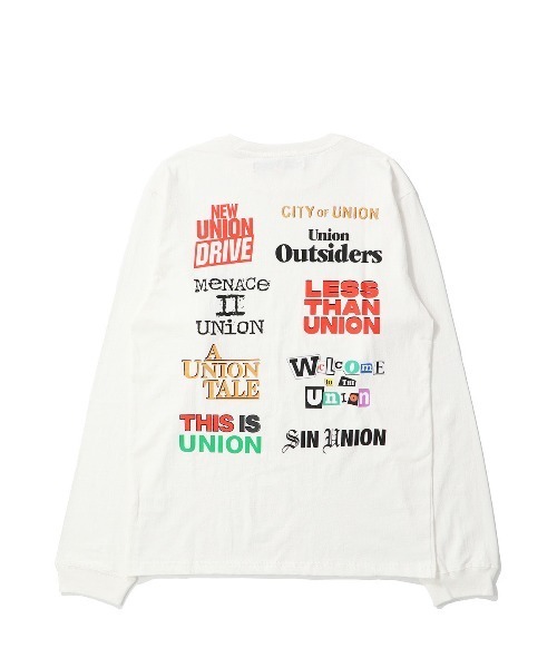 UNION（UNION TOKYO）（ユニオン）の「UNION TOKYO UNION FILMS LS TEE ユニオントーキョー ロンT（Tシャツ/カットソー・メンズ・ホワイト/ブラック・X-LARGE/LARGE/MEDIUM/SMALL/XX-LARGE）」の13枚目の写真