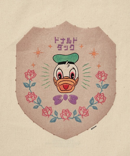 Disney(ディズニー)の「Donald Duck / TOTE Designed by Koichiro Takagi(トートバッグ・メンズ・ブラック/ホワイト・FREE)」の4枚目の写真