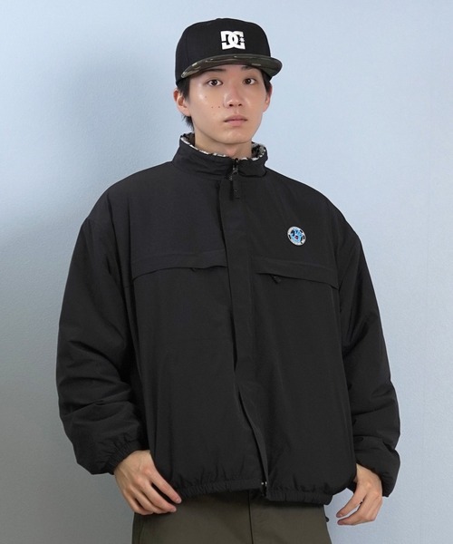 DC(ディーシー)の「DC/ディーシー 25 STAR EMB SNAPBACK キャップ DCP254230(キャップ・メンズ・カモフラージュ/ブラック・FREE)」の4枚目の写真