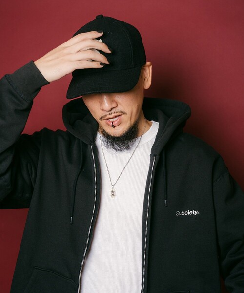 Subciety（サブサエティ）の「Trademark zip hoodie（ベスト・メンズ・グレー/ネイビー/チャコール/ブラック・X-LARGE/LARGE/MEDIUM/SMALL/X-SMALL/XX-LARGE）」の22枚目の写真