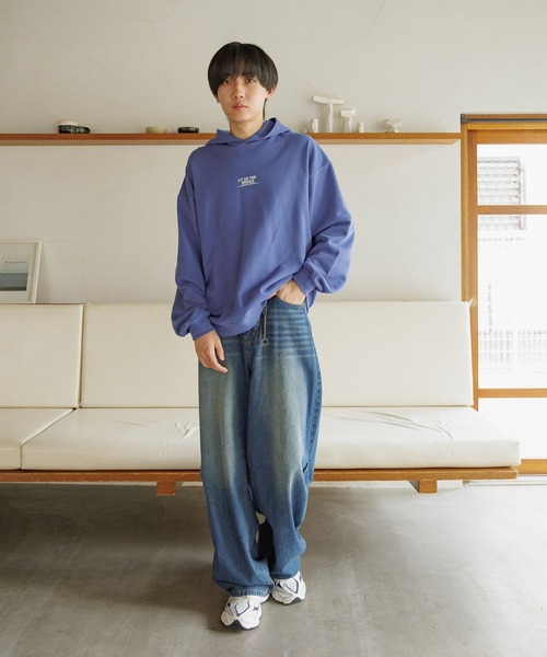 GLOBAL WORK(グローバルワーク)の「BOYデザインデニム/AND YUA ANY/589038(デニムパンツ・キッズ・ブラウン系その他7/ブルー系その他7・MEDIUM/LARGE)」の12枚目の写真