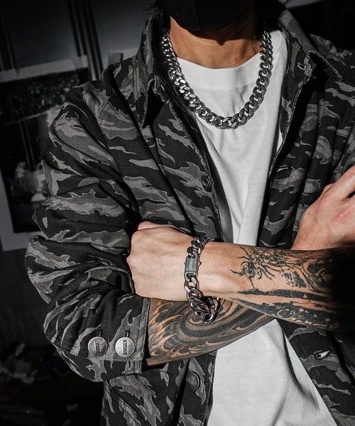 DIVINER(ディヴァイナー)の「【DIVINER】Tiger Camo Coveralls Jacket(カバーオール・メンズ・カモフラージュ・M/L/XL)」の2枚目の写真