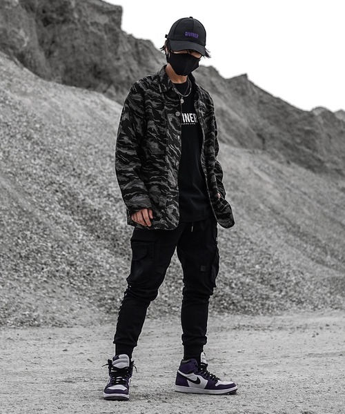 DIVINER(ディヴァイナー)の「【DIVINER】Tiger Camo Coveralls Jacket(カバーオール・メンズ・カモフラージュ・M/L/XL)」の3枚目の写真