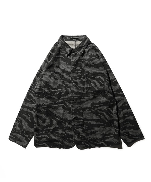 DIVINER(ディヴァイナー)の「【DIVINER】Tiger Camo Coveralls Jacket(カバーオール・メンズ・カモフラージュ・M/L/XL)」の7枚目の写真
