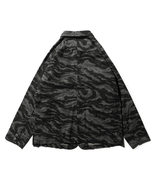 DIVINER(ディヴァイナー)の「【DIVINER】Tiger Camo Coveralls Jacket(カバーオール・メンズ・カモフラージュ・M/L/XL)」の8枚目の写真