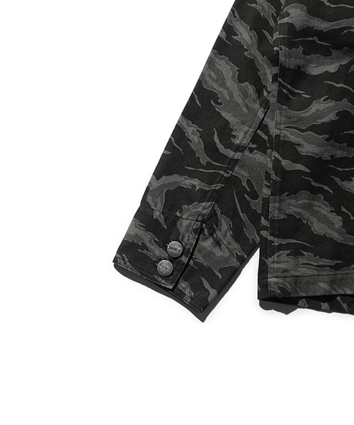 DIVINER(ディヴァイナー)の「【DIVINER】Tiger Camo Coveralls Jacket(カバーオール・メンズ・カモフラージュ・M/L/XL)」の10枚目の写真