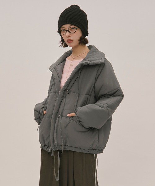 ribbon padding blouson / リボンパディングブルゾン(ブルゾン ribbon padding blouson / リボンパディングブルゾン(ブルゾン