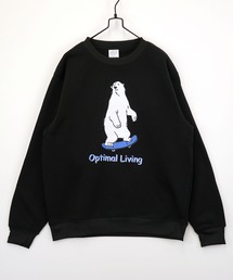 Burner | 【GROOVY STORE】デザインプリント裏起毛トレーナー(スウェット)