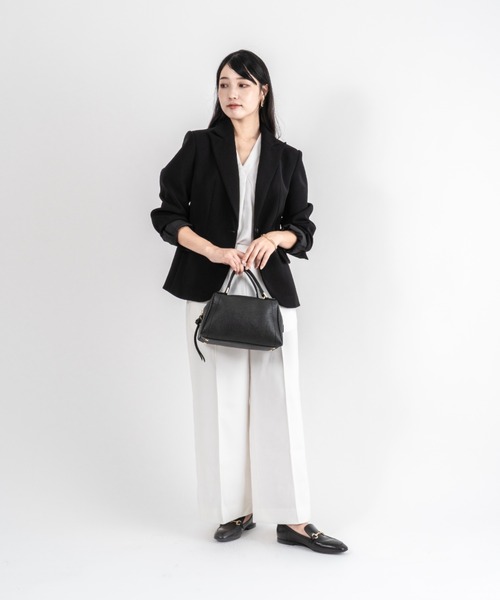 LORISTELLA（ロリステッラ）の「【LORISTELLA/ロリステッラ】2WAY レザー ハンドバッグ ショルダーバッグ DENIA イタリア製（ショルダーバッグ・レディース・ブラウン/ダークブラウン/スモークピンク/ブラック・FREE）」の11枚目の写真