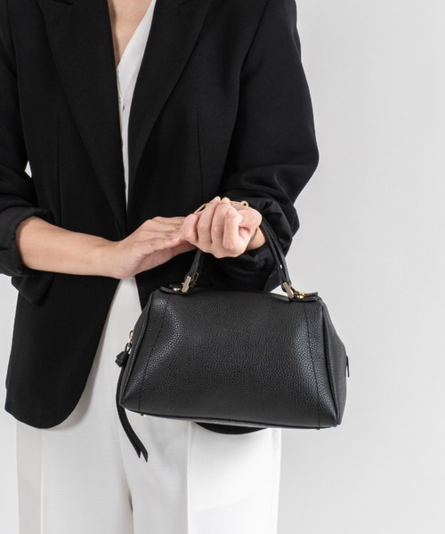 LORISTELLA（ロリステッラ）の「【LORISTELLA/ロリステッラ】2WAY レザー ハンドバッグ ショルダーバッグ DENIA イタリア製（ショルダーバッグ・レディース・ブラウン/ダークブラウン/スモークピンク/ブラック・FREE）」の8枚目の写真