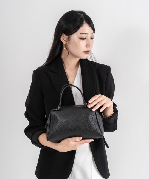 LORISTELLA（ロリステッラ）の「【LORISTELLA/ロリステッラ】2WAY レザー ハンドバッグ ショルダーバッグ DENIA イタリア製（ショルダーバッグ・レディース・ブラウン/ダークブラウン/スモークピンク/ブラック・FREE）」の6枚目の写真