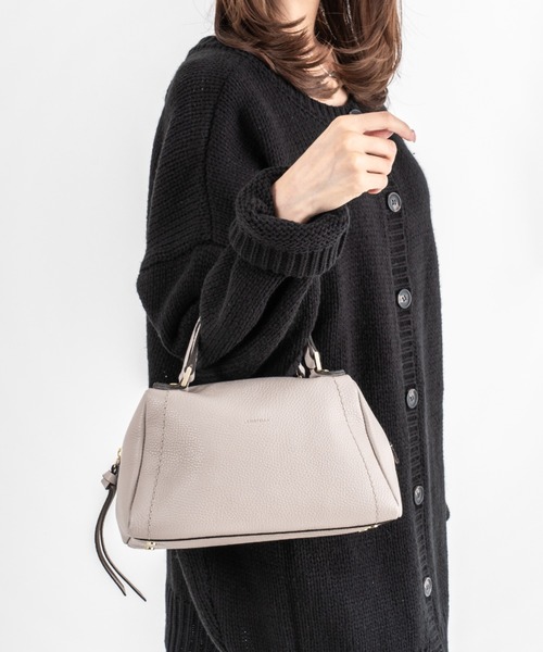 LORISTELLA（ロリステッラ）の「【LORISTELLA/ロリステッラ】2WAY レザー ハンドバッグ ショルダーバッグ DENIA イタリア製（ショルダーバッグ・レディース・ブラウン/ダークブラウン/スモークピンク/ブラック・FREE）」の14枚目の写真