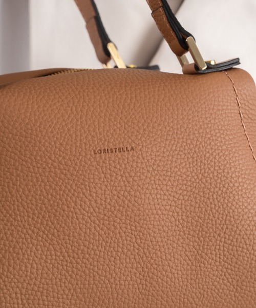 LORISTELLA/ロリステッラ】2WAY レザー ハンドバッグ ショルダーバッグ