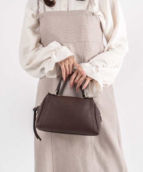 LORISTELLA（ロリステッラ）の「【LORISTELLA/ロリステッラ】2WAY レザー ハンドバッグ ショルダーバッグ DENIA イタリア製（ショルダーバッグ・レディース・ブラウン/ダークブラウン/スモークピンク/ブラック・FREE）」の22枚目の写真
