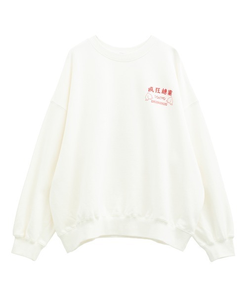 Candy Stripper（キャンディストリッパー）の「TOKYO CANDY スウェット（スウェット・レディース・オフホワイト/ブラック/ネイビー・FREE）」の4枚目の写真