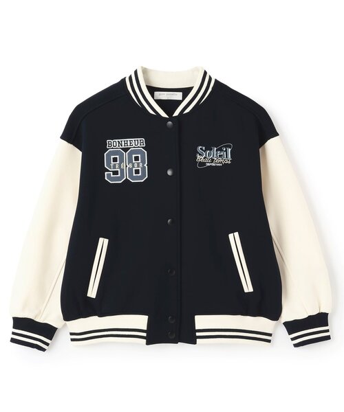 裏起毛】ダンボールカットスタジャン（スタジャン）｜pom ponette