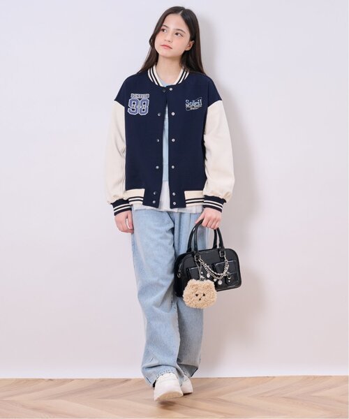 裏起毛】ダンボールカットスタジャン（スタジャン）｜pom ponette