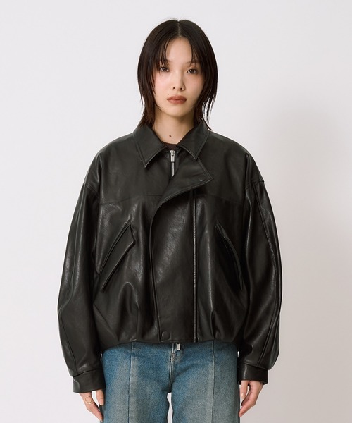 ユナイテッドトーキョー　レザージャケット ラムレザーシングルジャケット(1 BLACK): : メンズ｜UNITED TOKYO