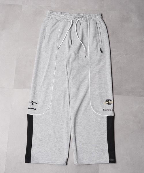1111clothing(ワンフォークロージング)の「パイピング デザイン スウェットパンツ / Piping Design Sweatpants(スウェットパンツ・メンズ・ブラック/ネイビー/グレー・L/M)」の11枚目の写真