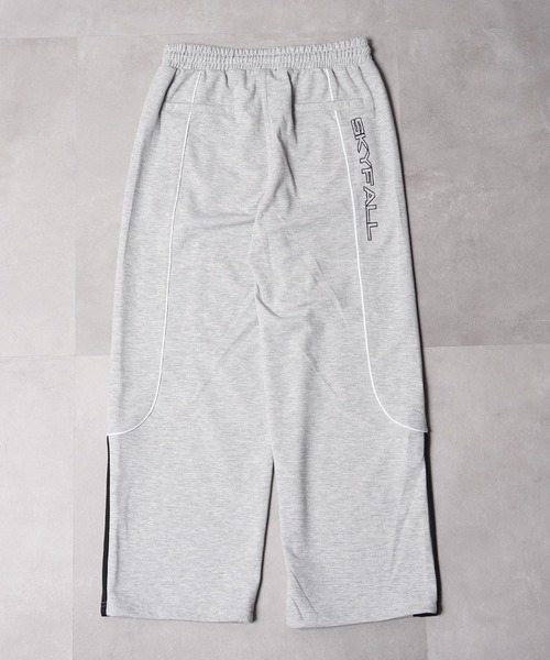 1111clothing(ワンフォークロージング)の「パイピング デザイン スウェットパンツ / Piping Design Sweatpants(スウェットパンツ・メンズ・ブラック/ネイビー/グレー・L/M)」の9枚目の写真