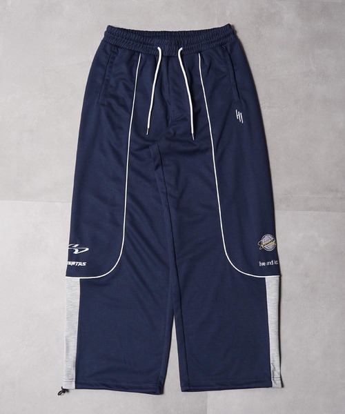 1111clothing(ワンフォークロージング)の「パイピング デザイン スウェットパンツ / Piping Design Sweatpants(スウェットパンツ・メンズ・ブラック/ネイビー/グレー・L/M)」の8枚目の写真