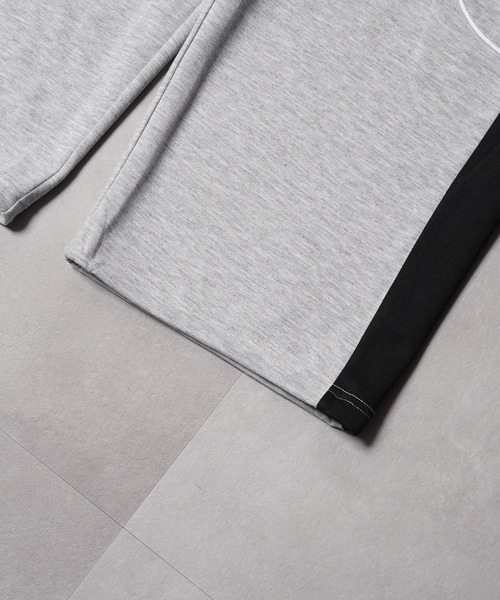 1111clothing(ワンフォークロージング)の「パイピング デザイン スウェットパンツ / Piping Design Sweatpants(スウェットパンツ・メンズ・ブラック/ネイビー/グレー・L/M)」の18枚目の写真