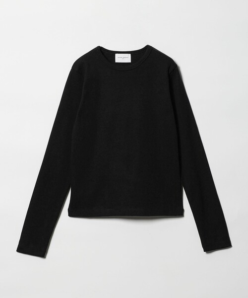 UNITED ARROWS(ユナイテッドアローズ)の「コットン フライス ロング カットソー(Tシャツ/カットソー・レディース・ブラック/ホワイト・FREE)」の9枚目の写真