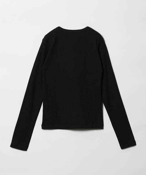 UNITED ARROWS(ユナイテッドアローズ)の「コットン フライス ロング カットソー(Tシャツ/カットソー・レディース・ブラック/ホワイト・FREE)」の10枚目の写真