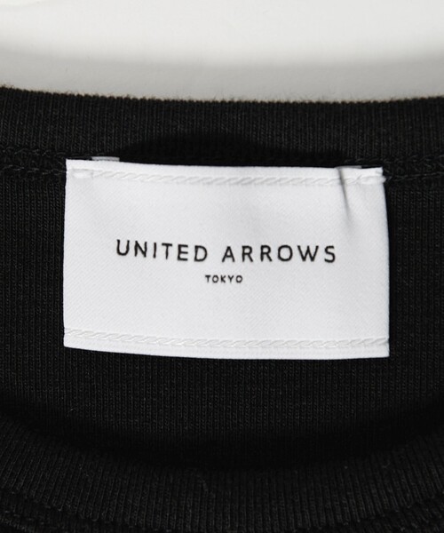 UNITED ARROWS(ユナイテッドアローズ)の「コットン フライス ロング カットソー(Tシャツ/カットソー・レディース・ブラック/ホワイト・FREE)」の14枚目の写真
