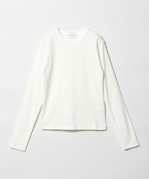 UNITED ARROWS(ユナイテッドアローズ)の「コットン フライス ロング カットソー(Tシャツ/カットソー・レディース・ブラック/ホワイト・FREE)」の16枚目の写真